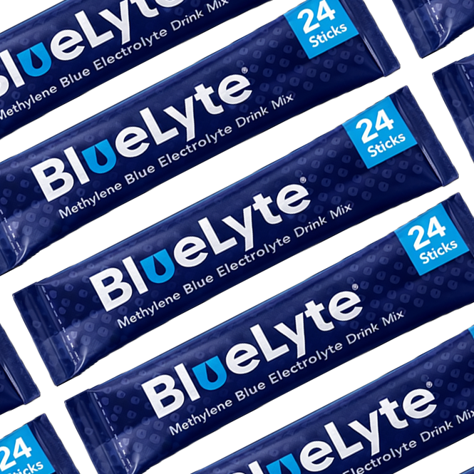 BlueLyte™ Methylene Blue Electrolyte Drink Mix